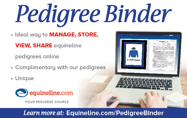 Equineline – 308 – White Pedigree Binder – 5-5-23