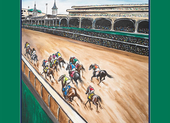 Churchill Downs Unveils Official Art of 2020 Derby