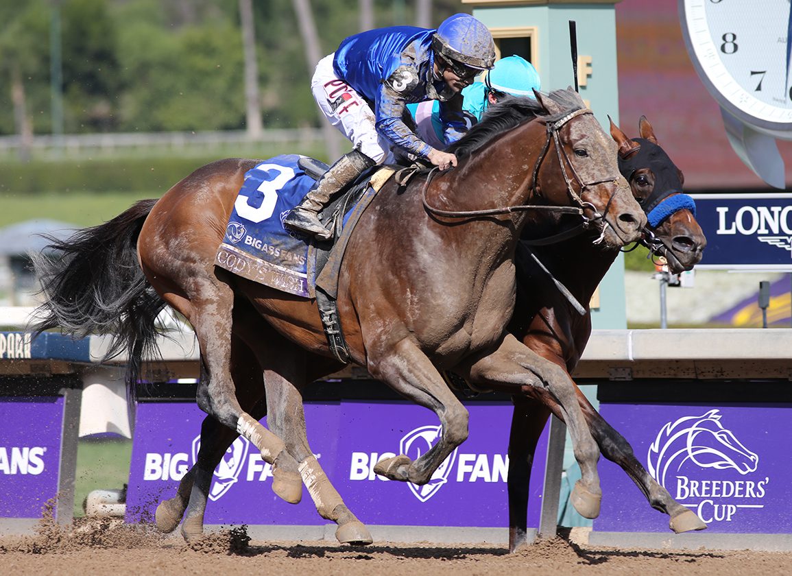 Happily Ever After for Cody's Wish Fairy Tale in Breeders' Cup Dirt Mile