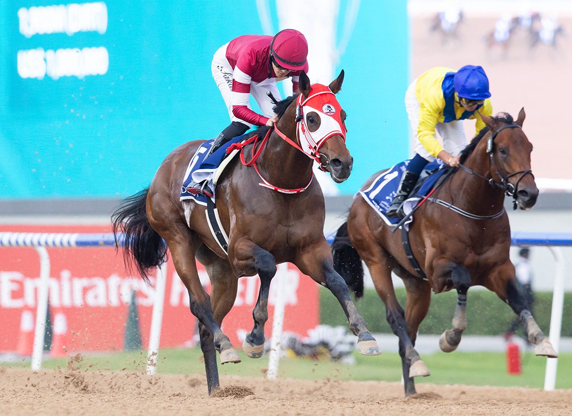Japan's Forever Young Remains Undefeated in UAE Derby, On to Kentucky