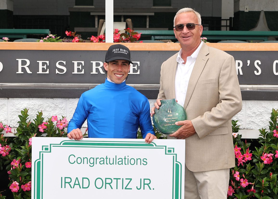 Irad Ortiz Jr. Claims First Churchill Downs Spring Meet Title